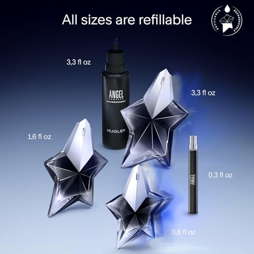Mugler Angel Fantasm Eau de Parfum 0.33 Fl Oz - Ambery Gourmand Fruity Women's Perfume