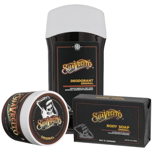 Suavecito Pomade Signature Scent Essentials Bundle - Original