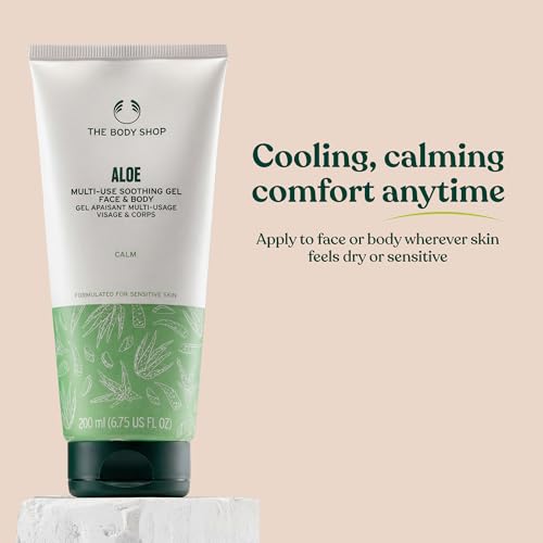 The Body Shop Aloe Multi-Use Soothing Gel - Hydrating Face & Body Moisturizer