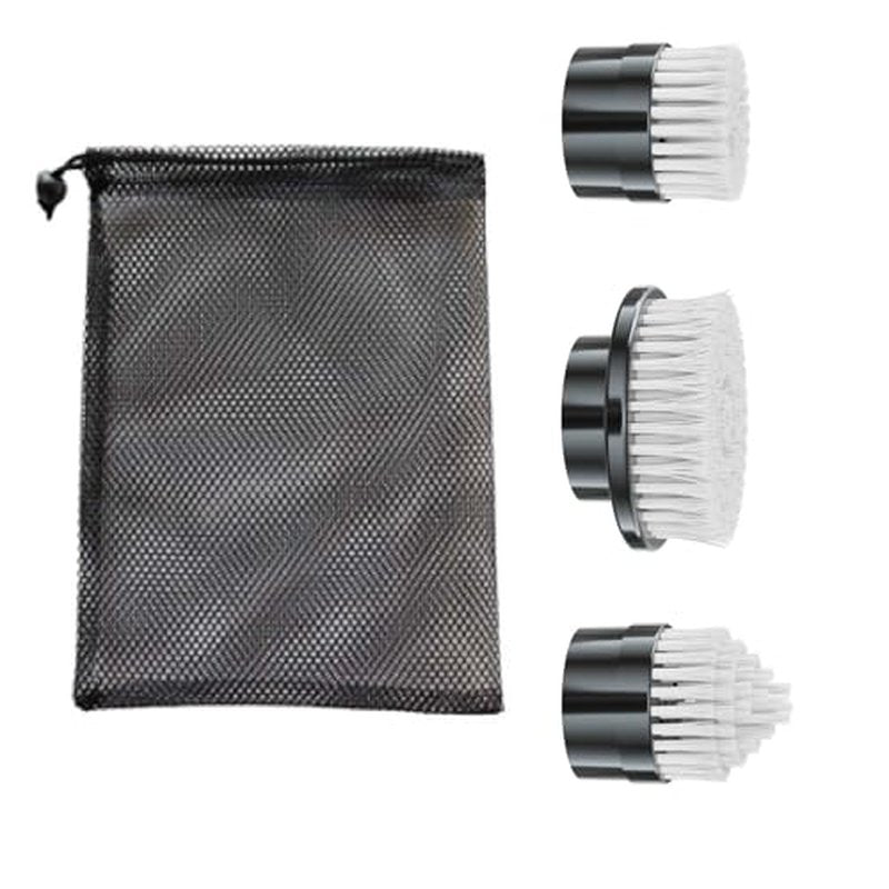 3 Pcs of Brush Heads,Replacement Brush Heads Set for Electric Spin Scrubber, Cordless Power Shower Scrubber, Cleaning Brush for Bathroom Tile Sink Floor Cleaning.