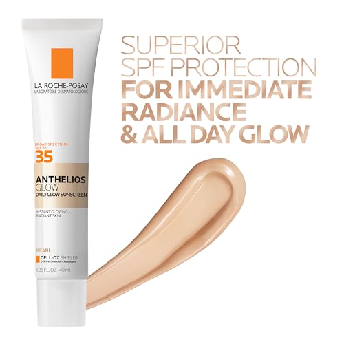 Hydrating Face Sunscreen SPF 35 with Glow & Tinted Shade Light - Daily Sun Protection