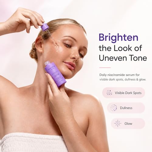 Dark Spot Brightening Face Serum with Niacinamide & Peptide - 1.69 fl oz - Skin Pigmentation Corrector