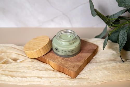 Wildcrafted Tallow Face Balm with Blue Tansy - Hydrating & Nourishing Skin Care