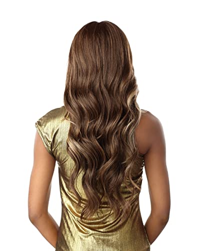 Synthetic HD Lace Wig UNIT 21 - Balayage Hazelnut, Pre-Plucked Hairline