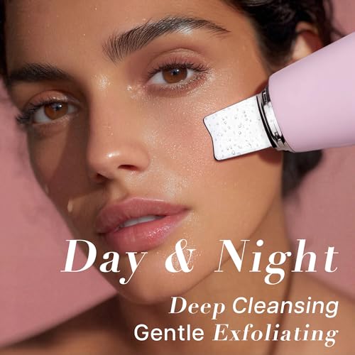 2-in-1 Silicone Facial Cleansing Brush & Blackhead Remover - Waterproof Skin Spatula Duo