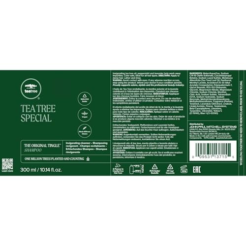 Tea Tree Lemon Sage Thickening Conditioner Pack of 2 - Builds Body & Volume for Fine Hair