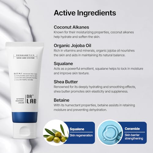 Intense Renewal Cream 3.38 fl oz /100ml Soothing Support Skin Barrier Revitalizing Korean Skincare