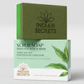Scrub Soap with Salicylic Acid & Neem ? Exfoliating Body & Face Soap ? Enriched with Niacinamide, Tea Tree Extract, Neem, Salicylic Acid 110 g (Pack of 1)