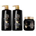 Elvive TR5 Power Restore Multi Use Treatment + Elvive Total Repair 5 Repairing Shampoo and Conditioner for Damaged Hair, 28 Ounce (Set of 2)