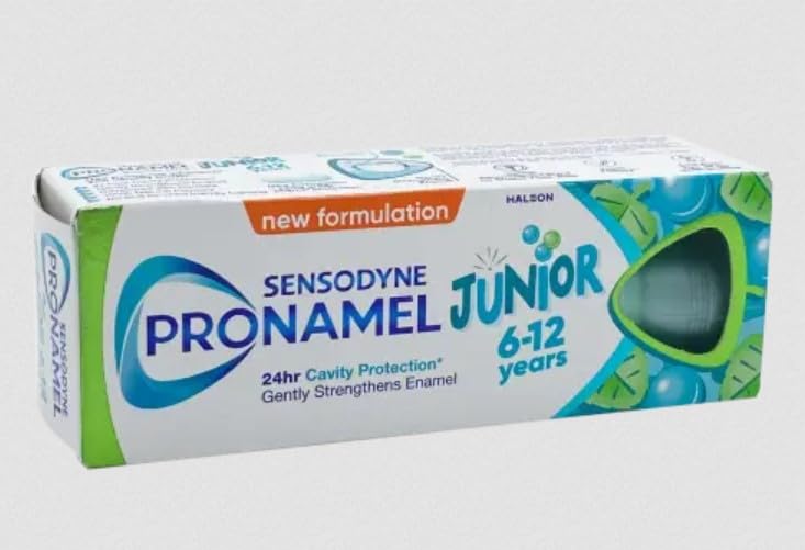 Children's Fluoride Toothpaste Pack of 5 - Sensitive Tooth Cleaning