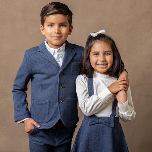 Hope & Henry Men's Fleece Blazer with Elbow Patches