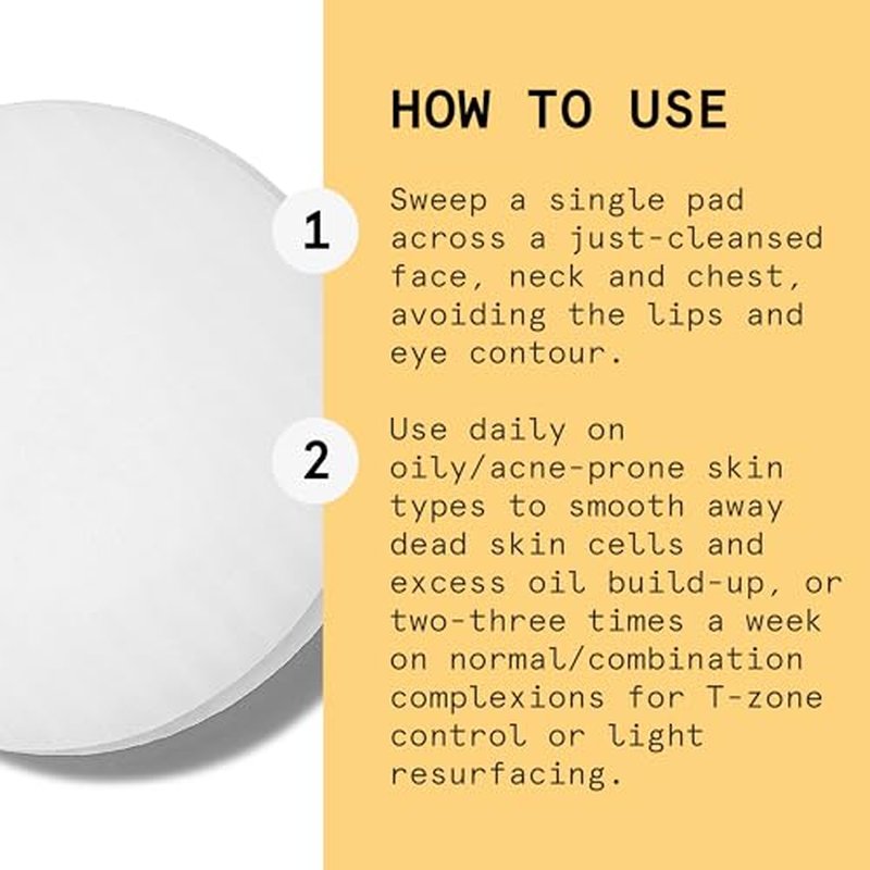 Beauty Pie Dr Glycolic Multi-Acid (6.5%) Micropeeling Glycolic Acid Pads For Exfoliating & Anti-Aging Benefits