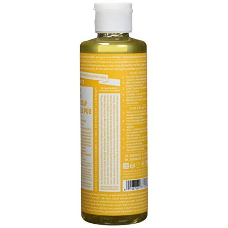 Dr. Bronner's Organic Pure Castile Liquid Soap Citrus Orange - 8 fl oz