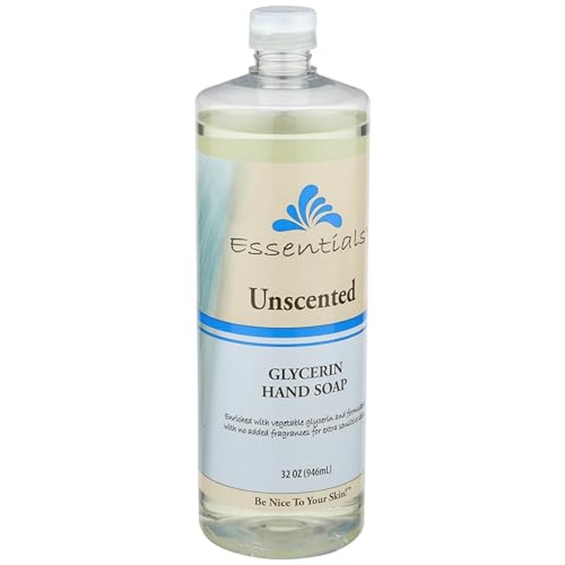 Essentials Glycerin Liquid Hand Soap, 32-Fluid Ounce, Pack of 2