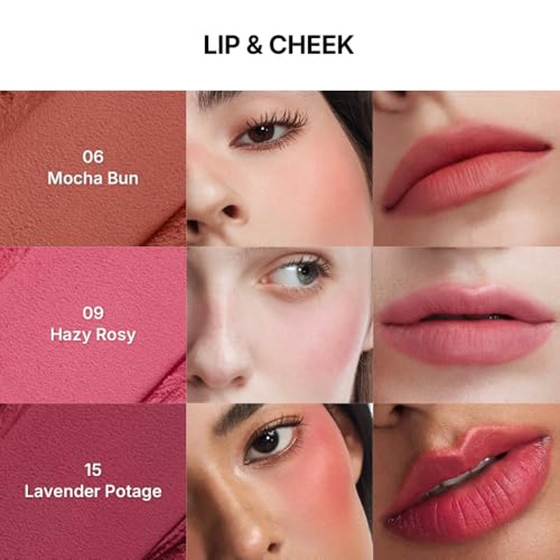 Dasique Souffle Color Pot #09 Haze Rosy ? Makeup Blush, Buildable Silky-Smooth Texture, Build-In Mini Brush, Multi-Use For Cheek and Lip