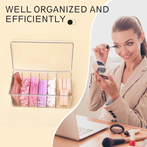 MoyRetty 2-Pack Acrylic Lash Extension Organizer Dustproof Storage for Salon