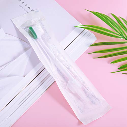 20-Pack Disposable Suction Swab Toothbrush for Elderly & Care Homes