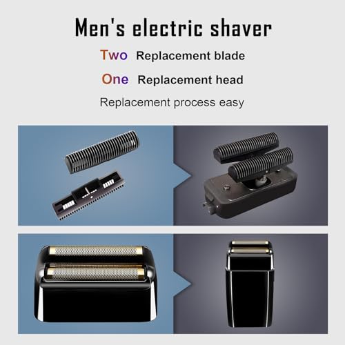 YAZIYIR Back-2PCS Shaver Foil & Cutters Compatible with BaBylissPRO FXFS2G