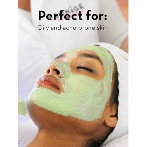 SONAGE Tulsi Soothing Tri Clay Mask | For Acne-Prone Skin | Mineral Rich Clay Mask Unclogs and Purifies Pores | Neem Oil and Turmeric