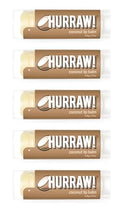 Coconut Lip Balm Set - 5 Organic Vegan Natural Balms, Cruelty-Free, Made in USA