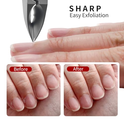 Salon-Quality Stainless Steel Cuticle Trimmer for Precise Nail Care
