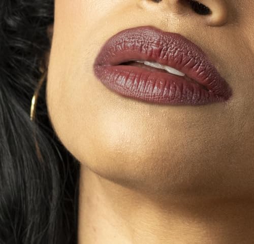 Unstoppable Age-Defying Lipstick - Moisturizing Long Lasting Lip Color - Deep Brown Mauve Pink - Variation of THIS listing