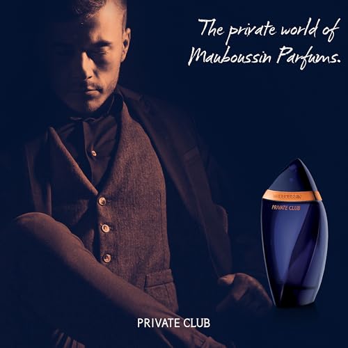 Mauboussin Private Club Eau de Parfum for Men - Woody Oriental Fragrance 100ml