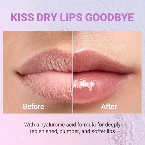 iMethod Lip Mask Overnight - Lip Sleeping Mask for Dry Lips, 8-Hour Hydrating Lip Balm with Hyaluronic Acid, Intense Moisturizing Lip Treatment to Nourish & Repair - Grape
