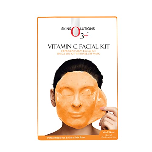 Vitamin C Facial Kit with Peel-Off Mask for Radiance & Even Skin Tone - 45g