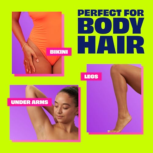 Nair Hair Remover Wax Ready Strips 3-Pack - 120 Count for Legs & Body, No Mess Hair Removal Kit