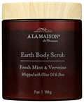 Body Scrub with Shea Butter & Olive Oil - Jasmine & Santal Variant - 7 oz