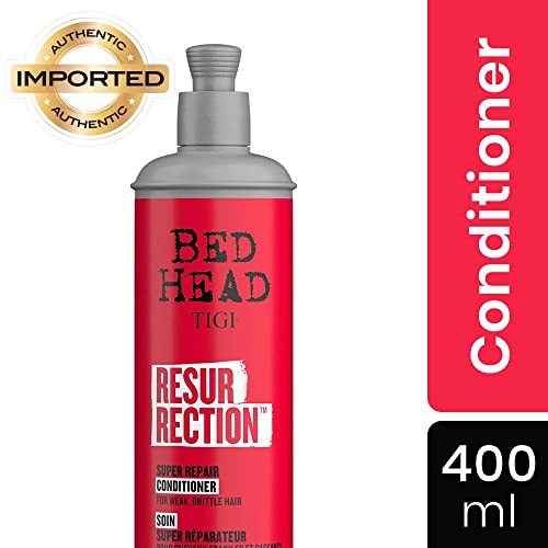 TIGI Bed Head RESURRECTION REPAIR CONDITIONER FOR DAMAGED HAIR 13.53 fl oz (Pack of 2)