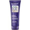 L¡¯Oreal Paris Sulfate Free Brass Toning Purple Shampoo for Blonde, Bleached, Silver, or Brown Highlighted Hair, EverPure, 6.8 Fl Oz (Packaging May Vary)