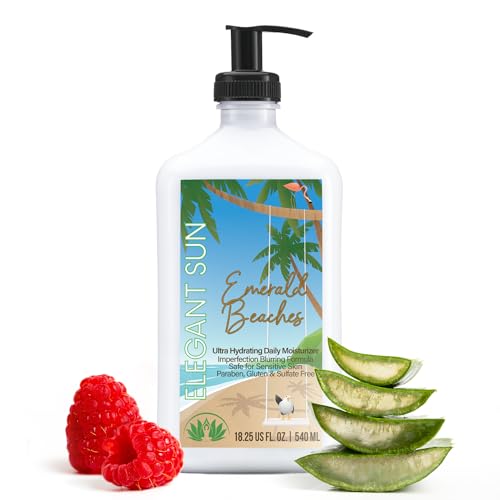 Elegant Sun Emerald Beaches Daily Moisturizer & Tan Extender Aloe Vera Lotion