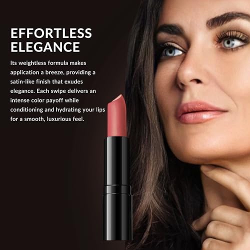 Color Me Beautiful Soft Plum Lipstick - Vibrant Hydrating Creamy Lip Color