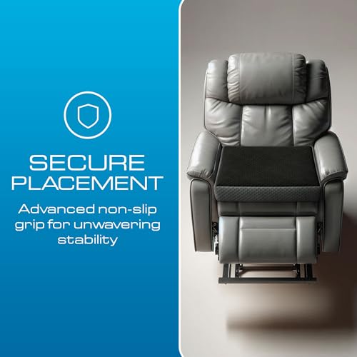 Extra Large Recliner Cushion with Two Tone Velvet Cover - Seat Only