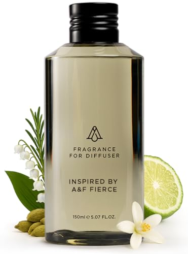 AromaPlan A&F Fierce Hotel Diffuser Oil 5.07 Fl Oz – Luxury Fragrance for Home & Office - Variation of Abercrombie & Fitch