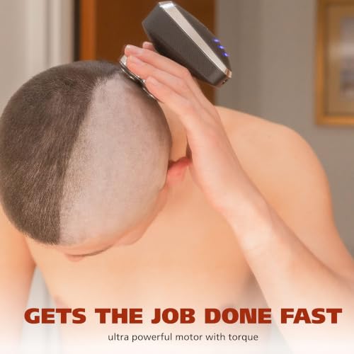 Wahl Baldscaper Waterproof Electric Head & Body Shaver for Bald Men – Includes Blade Guard
