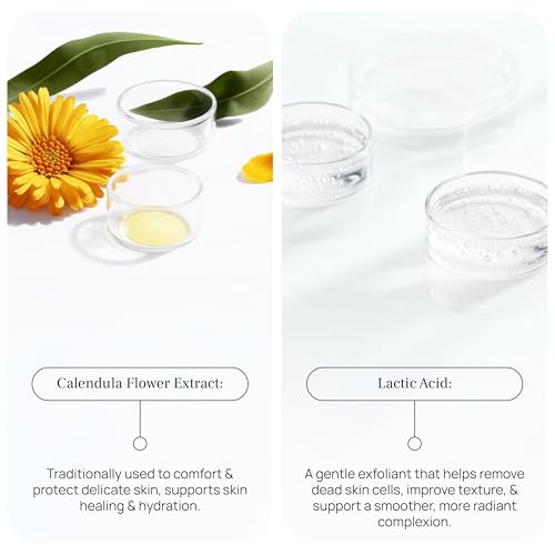 PUREANCE Cleansing Foam - Face Wash for Women - Gentle Foaming Facial Cleanser - Sensitive Skin Facewash - With Calendula, Chamomile, Lactic Acid & More - 5.07 Fl Oz