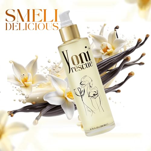 Yoni Rescue Vanilla Sugar Body Oil for Women 6.76 oz Daily Moisturizer