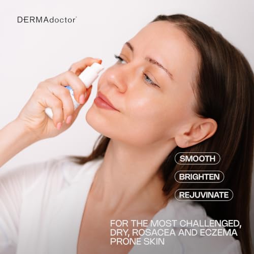 DERMAdoctor Bakuchiol Serum for Face - Calm Cool + Corrected - Anti-Aging, 1.01 oz
