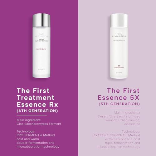 MISSHA Time Revolution The First Essence 5X - Korean Hydrating Skin Toner, 5.07 oz