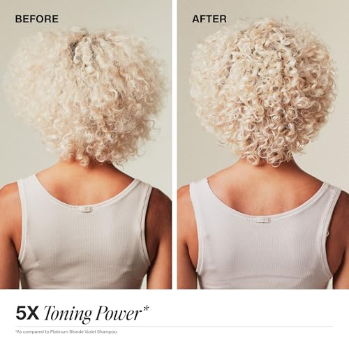 Paul Mitchell Platinum Plus Deep Violet Shampoo 10.14 Fl Oz Toning Hair Care - Blonde Highlight Gray Silver