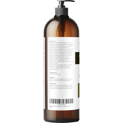 Velona Olive Pomace Oil 32 Fl Oz with Pump - Refined, Non-GMO Cooking Oil