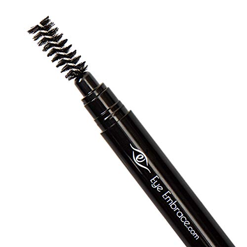 Eye Embrace Warm Gray Eyebrow Pencils: Warm Betty & Liz 2 Pack Bundle - Waterproof, Double-Ended Automatic Angled Tip & Spoolie Brush, Cruelty-Free