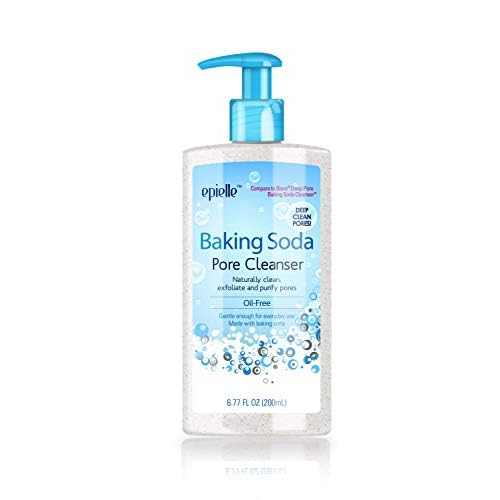 Epielle Baking Soda Pore Cleanser | Oil-Free, Gentle Daily Use | Cleanse & Exfoliate Pores for Oily & Combination Skin | 6.77 FL OZ | 1 Pack | Korean Skincare