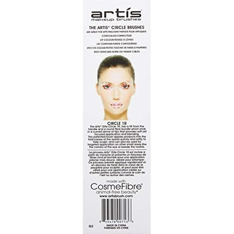 Artis Elite Circle Brush 1R - Mirror, 1 Pc Makeup Brush.