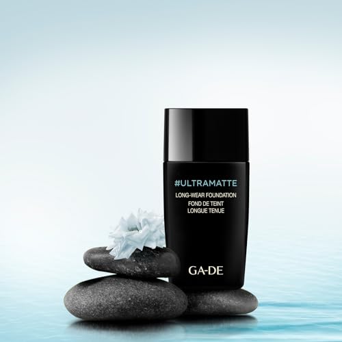GA-DE Ultramate Long-Wear Foundation, 155 - Sweat-Resistant and No-Transfer Cream Foundation - Face Makeup for Flawless Ultra-Matte Finish - 1 oz