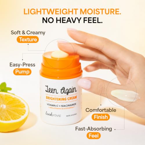 Vitamin C Brightening Face Cream - Dull Skin Repair & Hydration