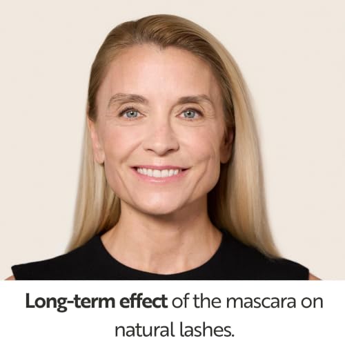 Black Grow & Tint Mascara with Lash Serum - Long, Voluminous Lashes